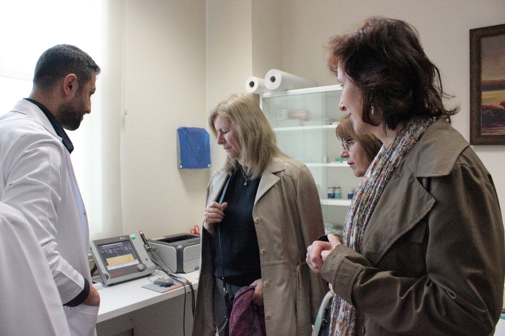 Slovak heyet hastaneye hayran kaldı 