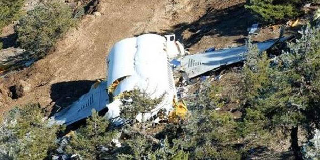 Slovenya'da uçak düştü