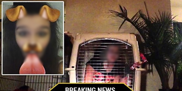 Snapchat yüzünden kafese kapatıldı!