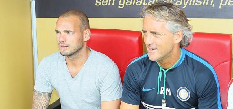 Sneijder’dan Mancini'ye sürpriz telefon!