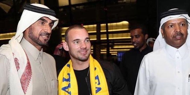 Sneijder'den Katar açıklaması