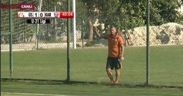 Sneijder'in alkış alan karesi