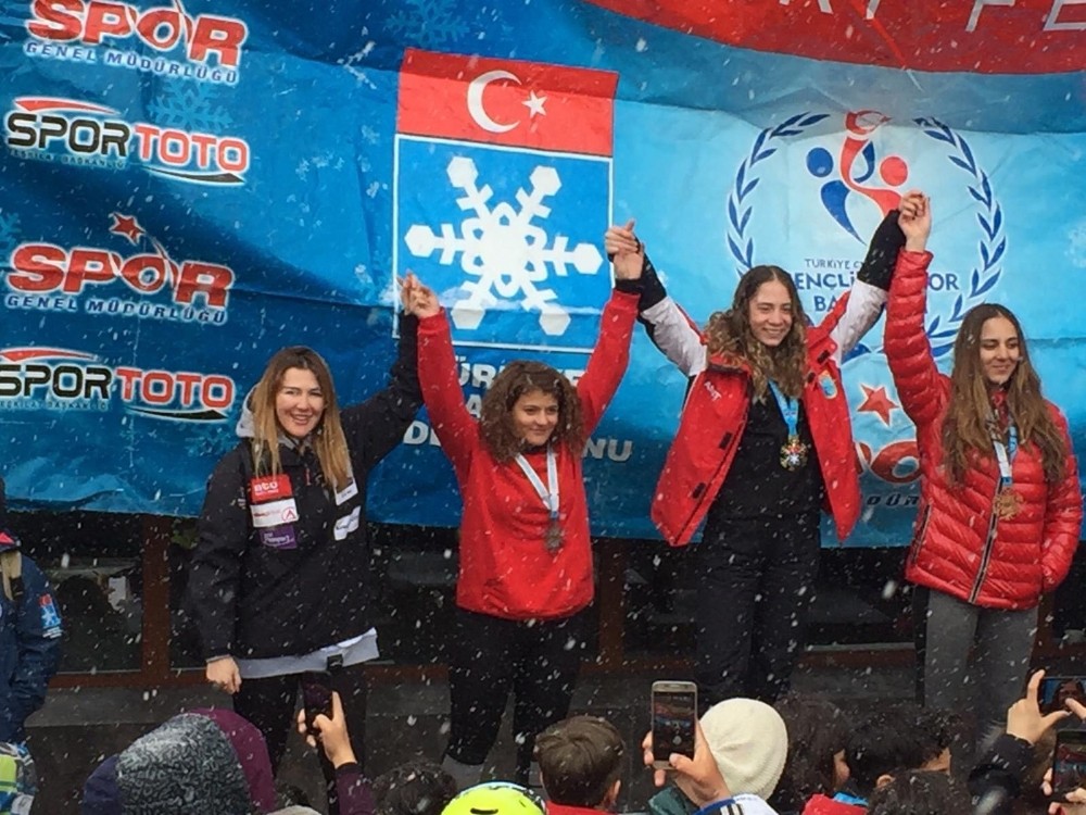Snowboard Alpine Türkiye Şampiyonasında Kayseri Rüzgarı 