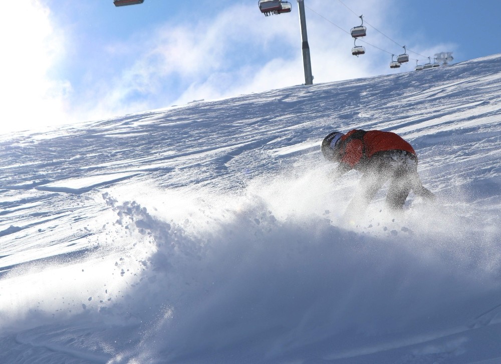 Snowboard nefes kesti 