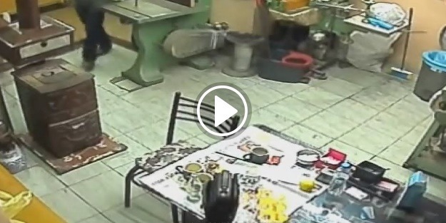 Soba bomba gibi patladı!