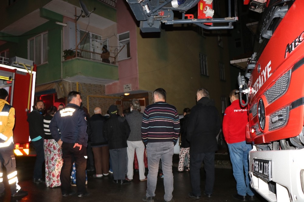 Soba evi yaktı 