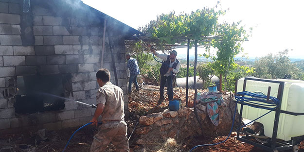 Soba patladı, emekli imam feci şekilde can verdi