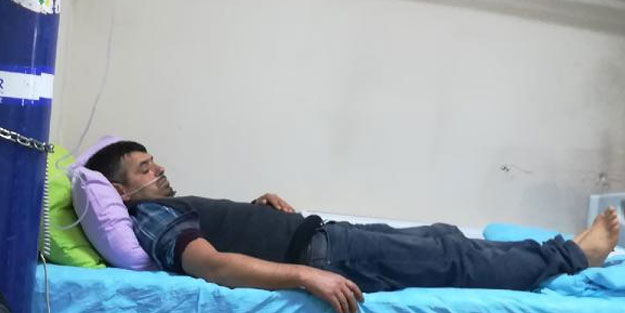 Sobadan sızan gazdan zehirlenen çift hastanelik oldu