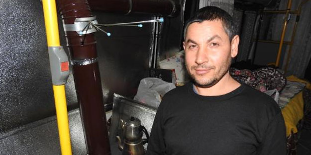 Sobalı canlı yayın otobüsü şaşırtıyor