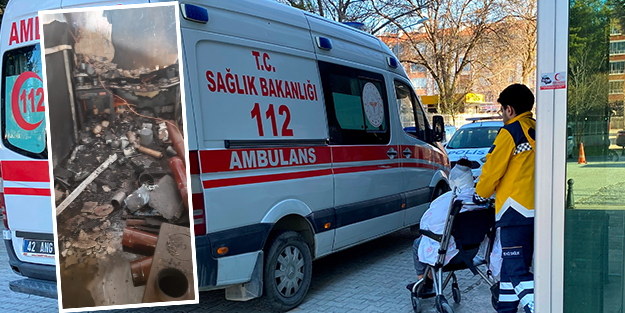 Sobayı tinerle yakmak isterken canından oluyordu