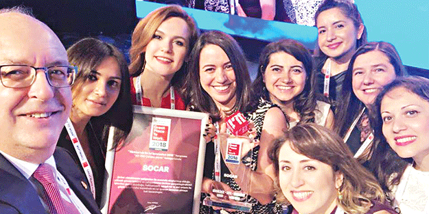 Socar Türkiye’ye en iyi işveren ödülü