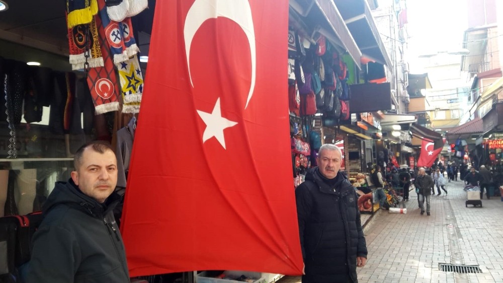 Şoför esnafından Mehmetçiğe konvoylu destek 