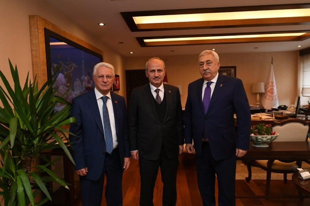 Şoför esnafının sorunları bakanlıkta masaya yatırıldı 