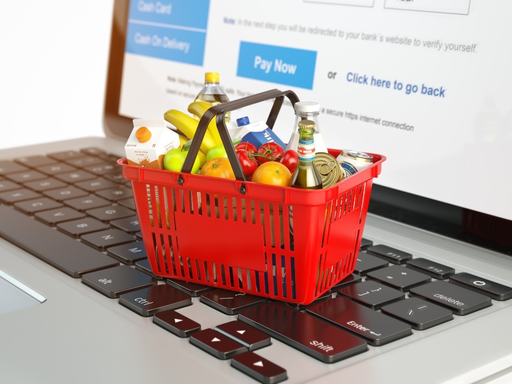 Sofralar, online gıda alışverişleriyle donatıldı 