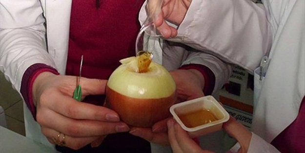 Soğan ve balı karıştırırsanız...