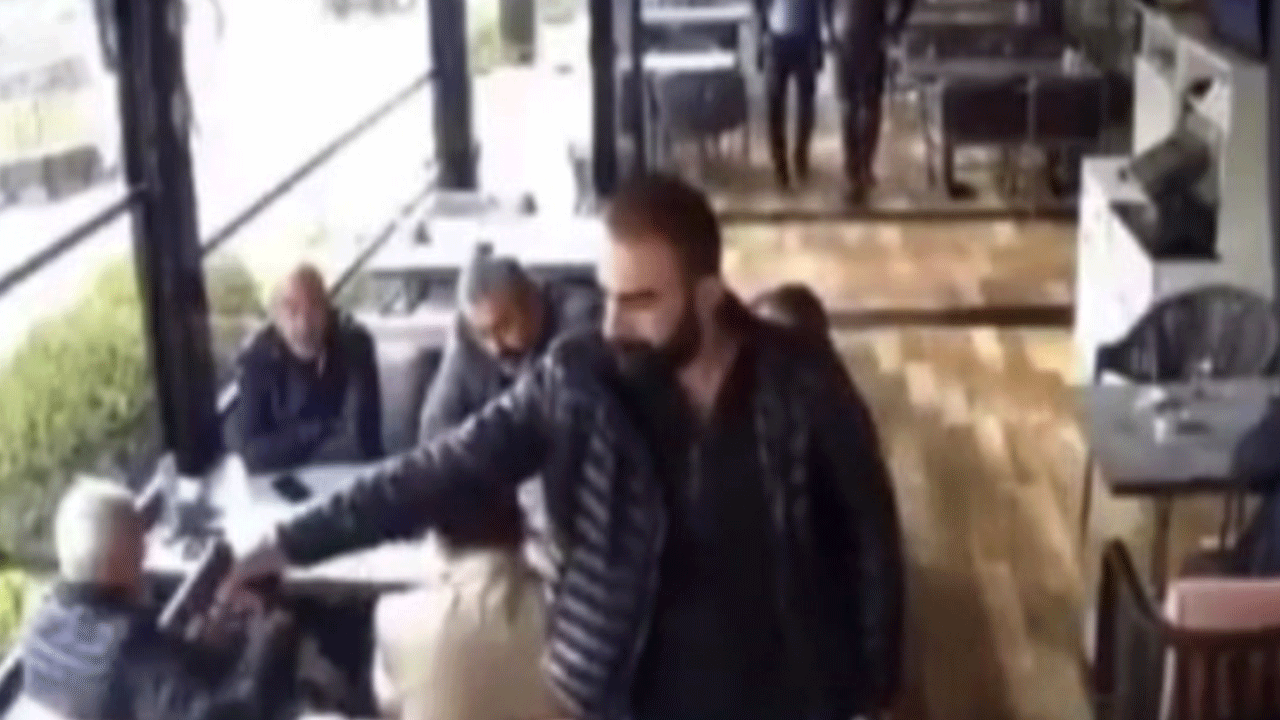 Soğukkanlılığı pes dedirtti! Yavaşca gelip kurşun yağdırdı!