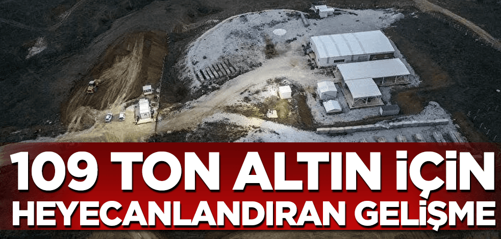 Söğüt'te 109 ton altında heyecanlandıran gelişme