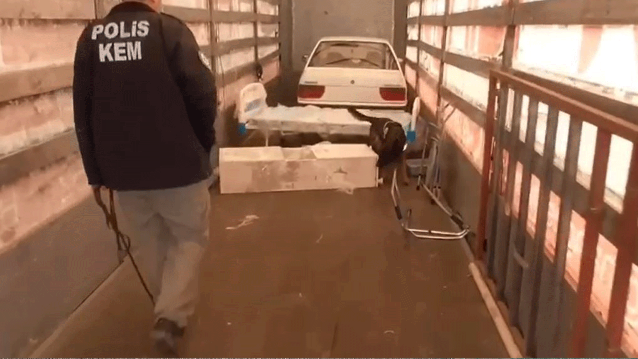 Şok baskın! Hasta yatağından 5 kilo uyuşturucu çıktı