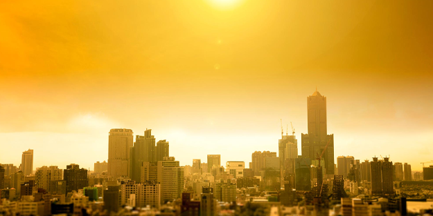 Şok eden durum! Aşırı sıcaklar binaları yerin dibine batırıyor!