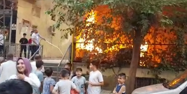 Şok eden olay: Taziye evinde yangın çıktı!