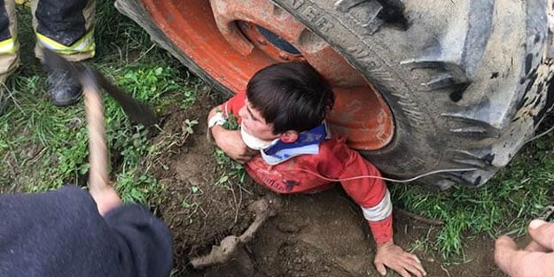 Şoka giren çocuğu kurtarmak için uzun süre uğraştılar