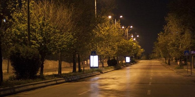 Sokağa çıkma kısıtlaması tamamlandı