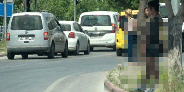 Sokağa çıkma kısıtlamasında büyük rezillik! Güpegündüz araçları bir bir durdurup...