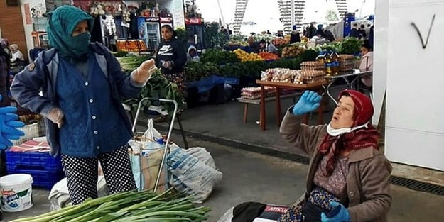 Sokağa çıkma yasağına uymayan kadın kendini böyle savundu: Dedem beni büyük yazdırmış