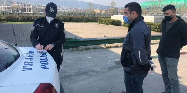 Sokağa çıkma yasağını dinlemeyen vatandaşlardan ilginç bahaneler