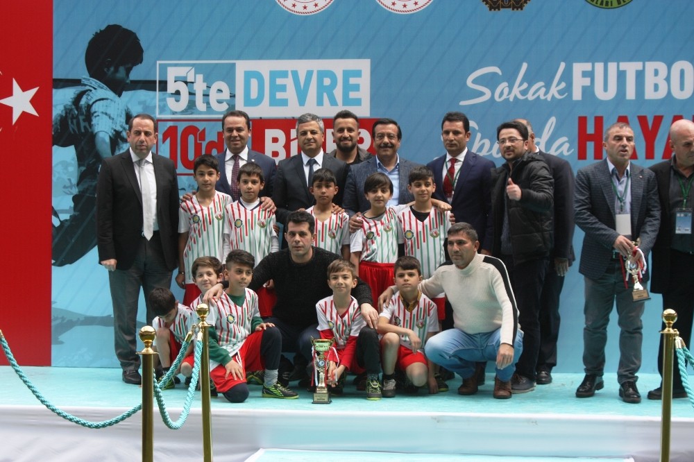 Sokak futbolunda heyecan sona erdi 