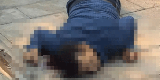 Sokak ortasında babasını katletti!