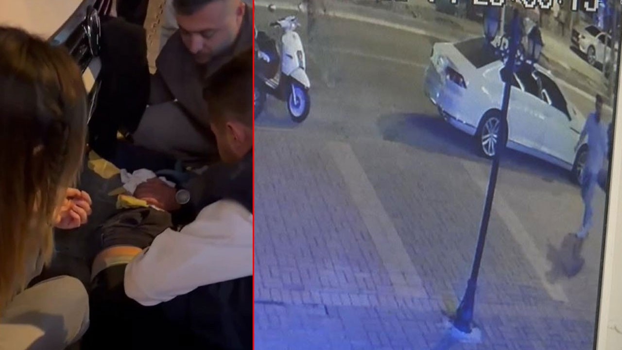 Bıçaklayıp kaçtı!