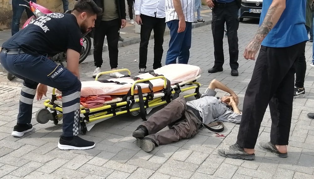 Sokak ortasında silahlı saldırı: 1 yaralı 