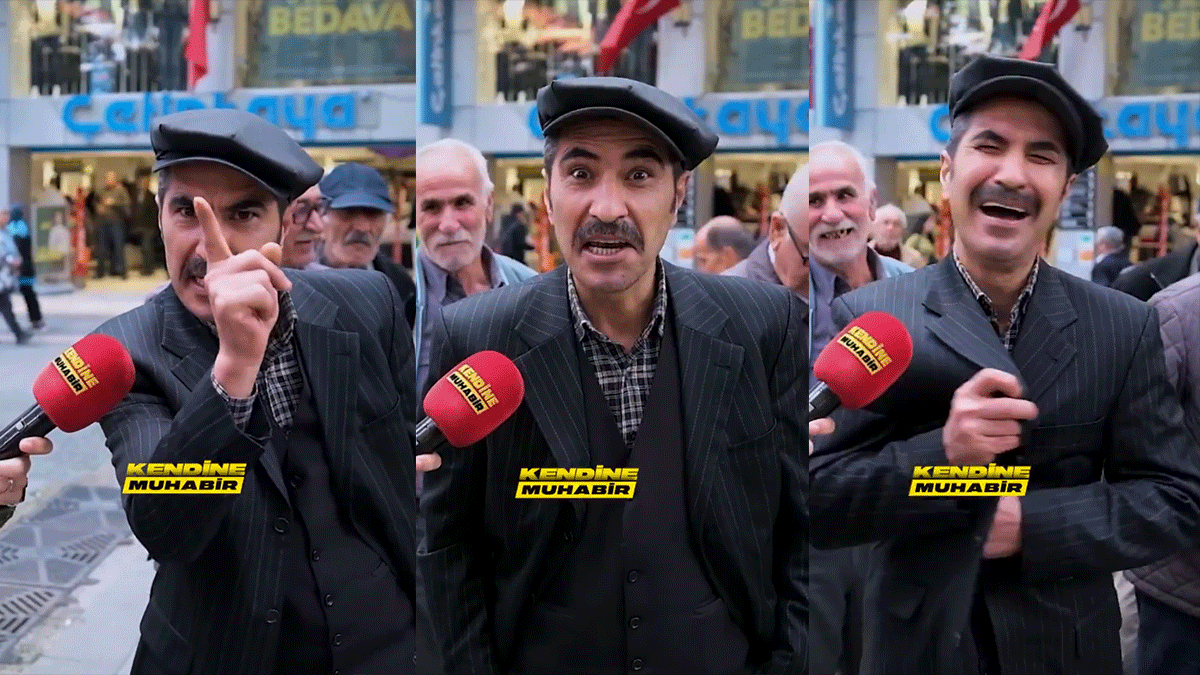 Sokak röportajı tiyatrocusuna hukuk gereğini yaptı! O hadsiz tutuklandı