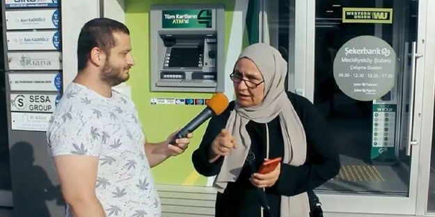 Sokak röportajına damga vuran sözler! 'Bu mu Sizin Modern Hayatınız? Benim Kocamı, Oğlumu Tahrik Ediyor'