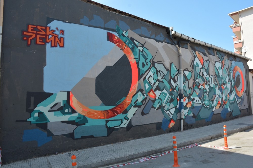 Sokak sanatının nabzı Sinop duvarlarında atıyor 