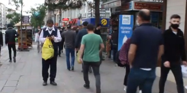 Sokaklar yine tıklım tıklım! Sokağa çıkma yasağı öncesinde Başkent'ten manzaralar...