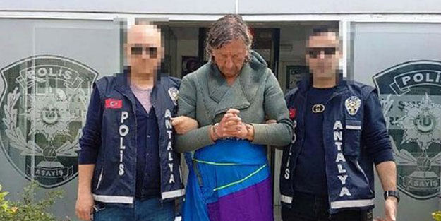 Sokakta iç çamaşırıyla gezerken yakalanan Rus hırsız tutuklandı