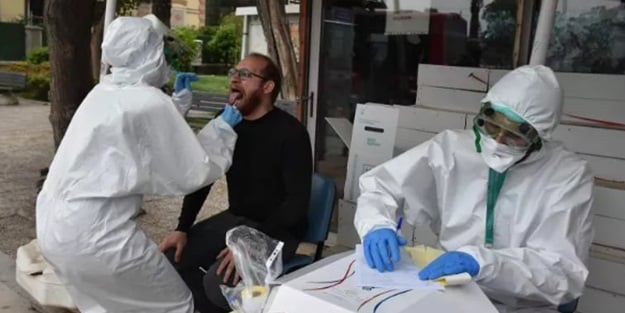 Sokakta koronavirüs testi! Sağlık Müdürlüğü'nden açıklama geldi