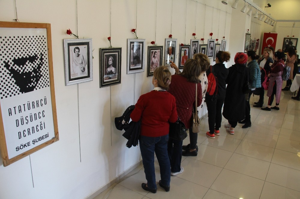 Söke ADD’den “90 Türk Kadının Fotoğrafları” Sergisi 