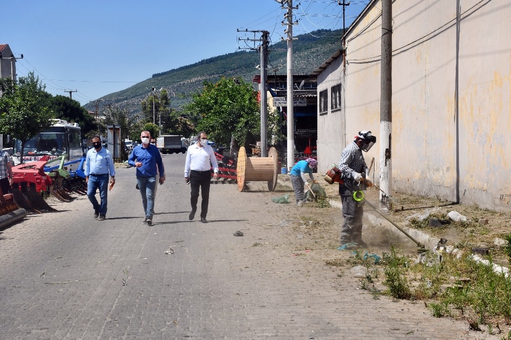 Söke Belediyesi, Sanayi Sitesi’nde kapsamlı temizlik çalışmasına başladı 