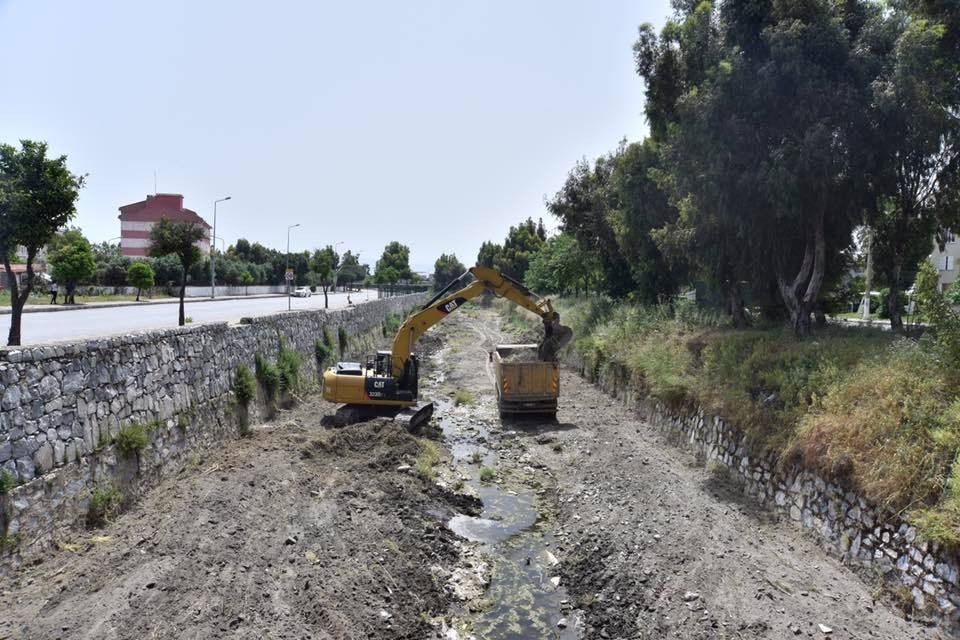 Söke Çayı ıslah çalışmaları başladı 