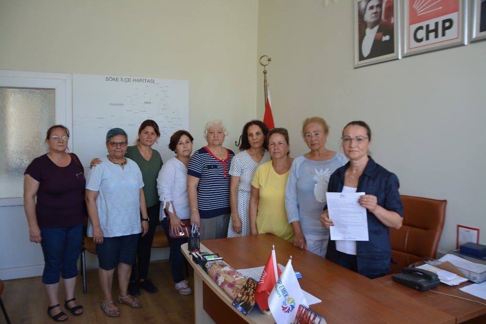 Söke CHP Kadın Kolları: “Ölmek İstemiyoruz” 
