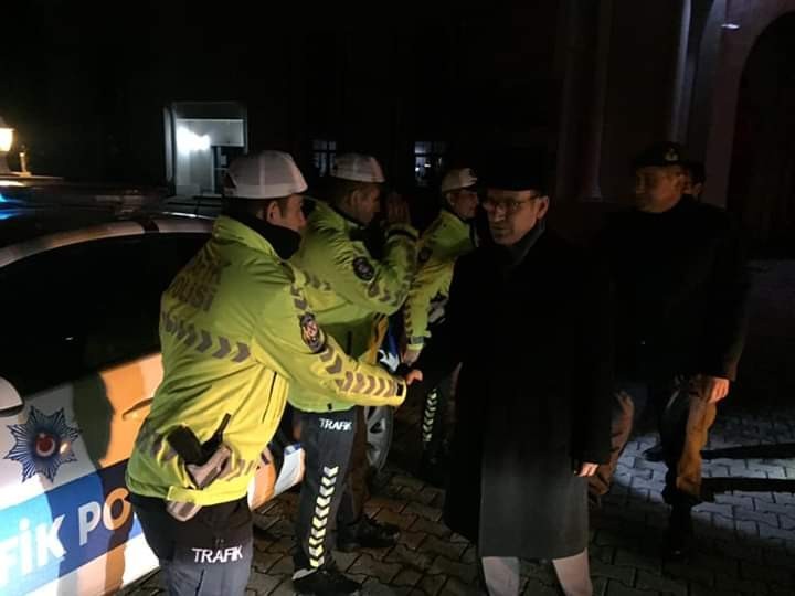 Söke Kaymakamı Kurtbeyoğlu Yeni Yılı Sahada Karşıladı 