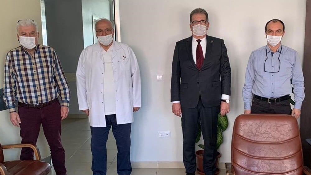 Söke Ticaret Borsası solunum cihazı bağışladı 