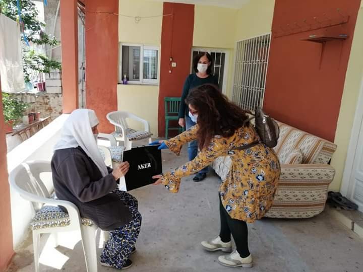 Söke’de anneler ziyaret edildi 