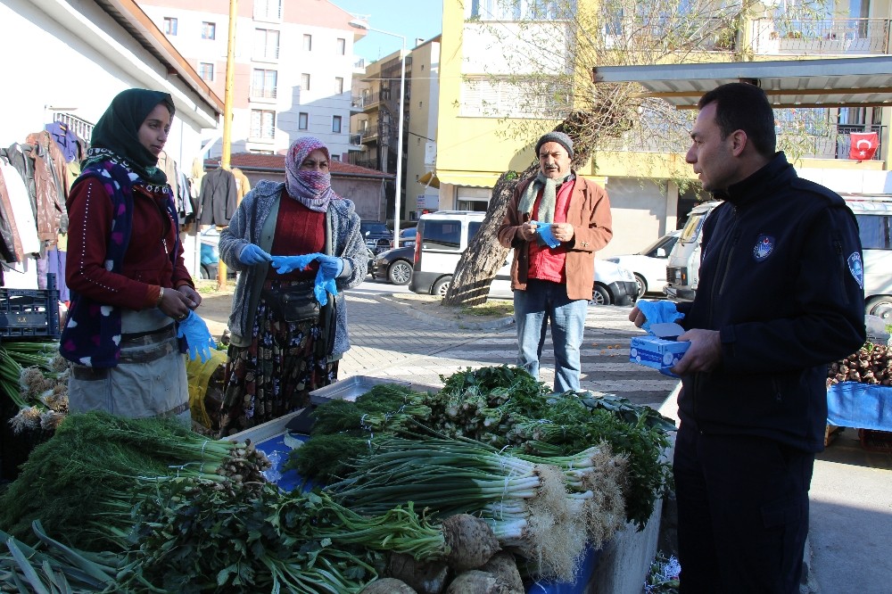 Söke’nin hafta sonu pazarları kendi günlerine dönüyor 
