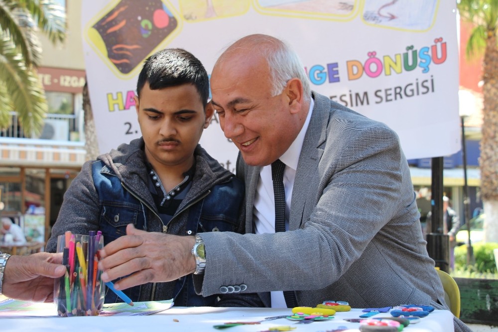 Söke’nin özel çocuğu Andaç Barış’dan özel sergi 