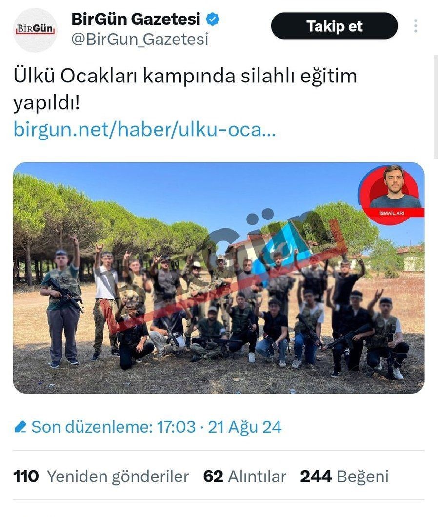 Sol faşizmin kalesi BirGün fena duvara tosladı! ‘Silahlı eğitim kampı’ dedikleri bakın ne çıktı