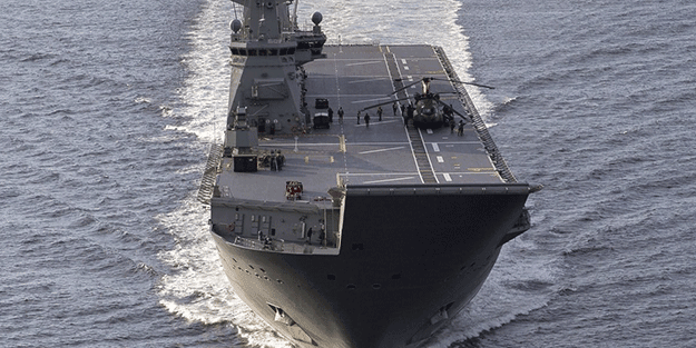 Solcu çıldırtma postu! Bu gurur Türkiye’nin… TCG Anadolu denize indi